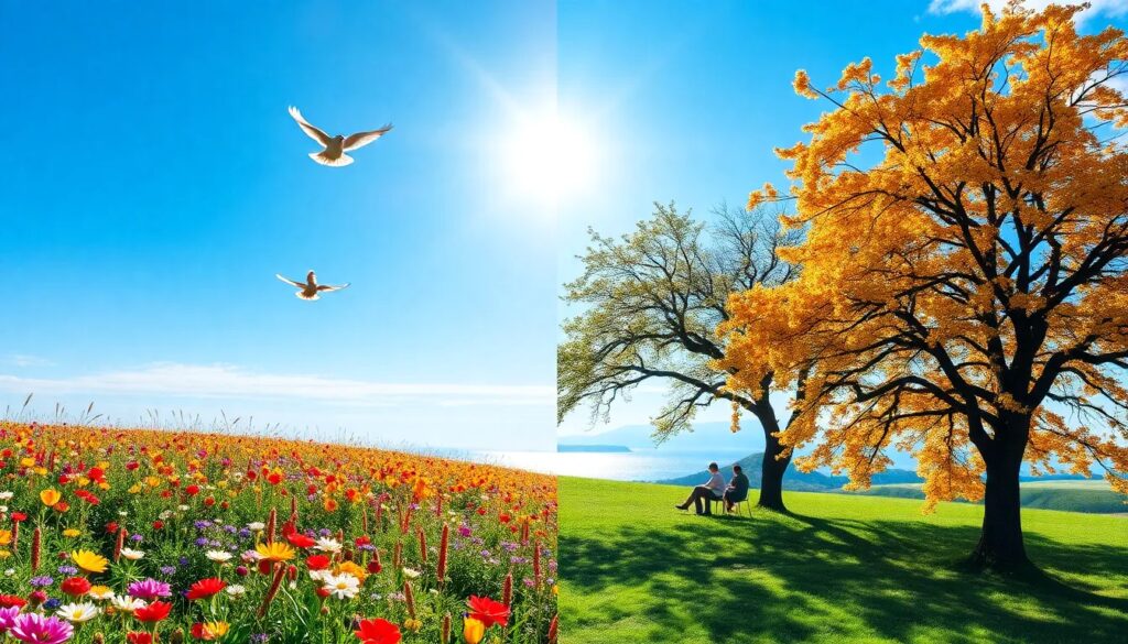 Haiku poesie per quattro stagioni più una